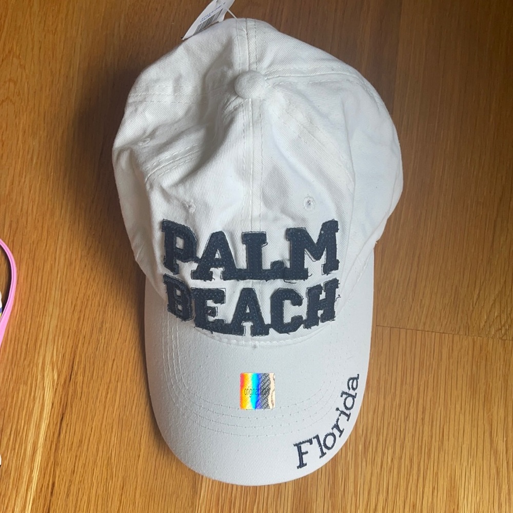 Palm beach white hat